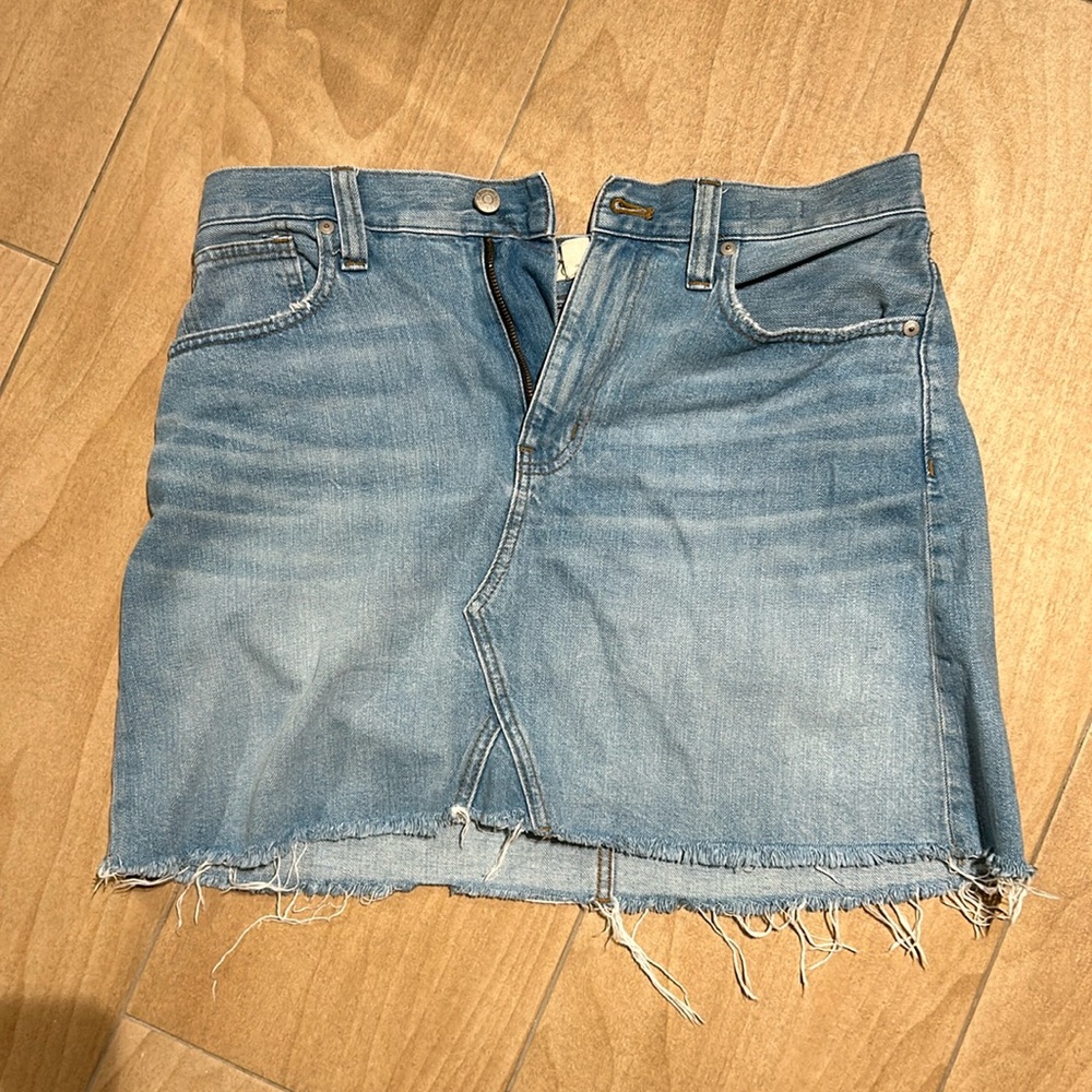 Madewell Jean Skirt